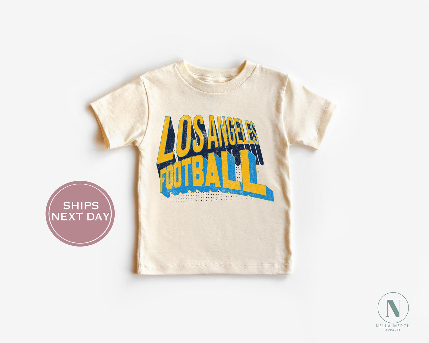 Los Angeles Football Shirt, Vintage Los Angeles Football Shirt, Retro Los Angeles Football Women Shirt, Los Angeles Football Toddler Shirt