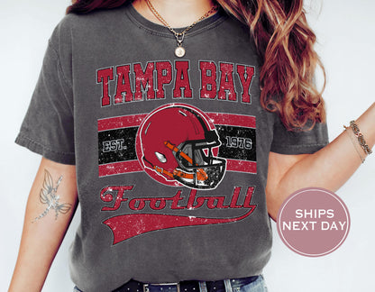 Retro Tampa Bay Football Shirt, Vintage Tampa Bay Football Shirt, Tampa Bay Football Shirt, Trendy Tampa Bay Football Shirt, Game Shirt