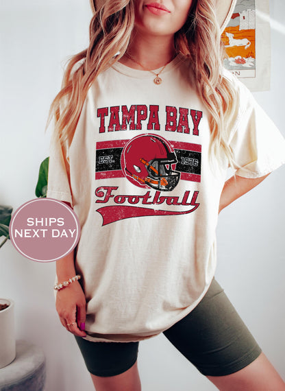 Retro Tampa Bay Football Shirt, Vintage Tampa Bay Football Shirt, Tampa Bay Football Shirt, Trendy Tampa Bay Football Shirt, Game Shirt