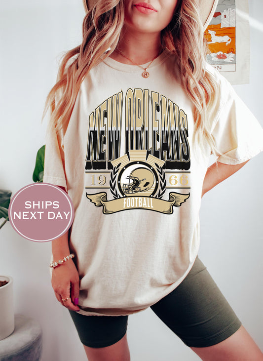 Retro New Orleans Football Shirt, Vintage New Orleans Football Shirt, New Orleans Football, Trendy New Orleans Football Shirt, Game Shirt