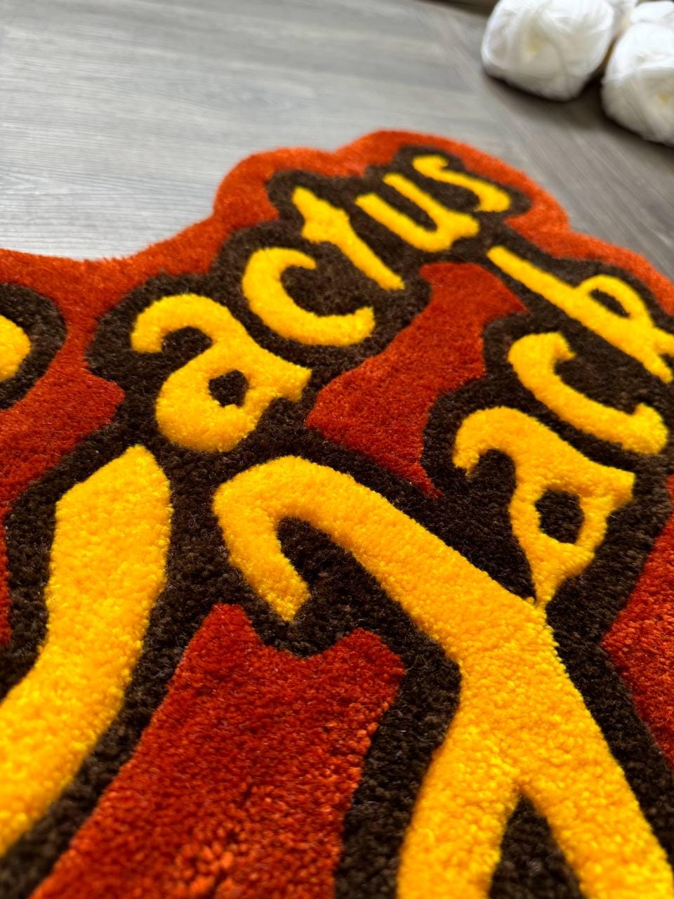 Tufted rug Logo .hypebeast rug.rugs for bedroom aesthetic.cool rugs.Custom rug your design hand tufted rug album rug Utopia rug