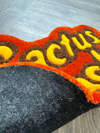 Tufted rug Logo .hypebeast rug.rugs for bedroom aesthetic.cool rugs.Custom rug your design hand tufted rug album rug Utopia rug