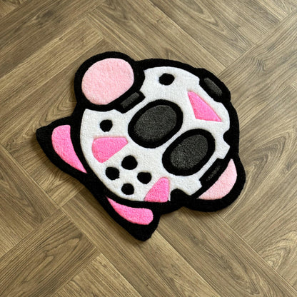 Tufted rug.Ghostface rugs.Halloween tufted rug.Cool rug.Handmade rug.Rugs for bedroom aesthetic.Hypebeast rug.Rug making.Anime rug.y2k rug.