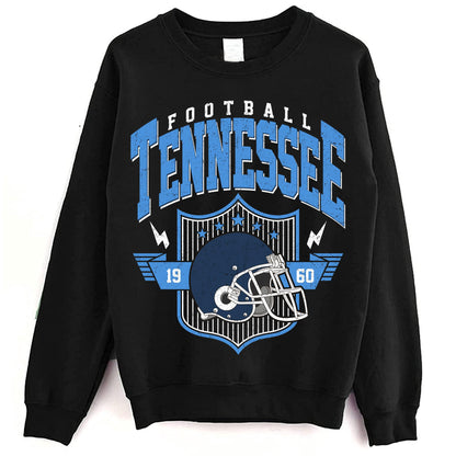 Retro 90s Style Tennessee Football Sweatshirt, Tennessee Team Football Shirt, Tennessee Football, Game Day Shirt, Sunday Tennessee