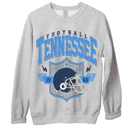 Retro 90s Style Tennessee Football Sweatshirt, Tennessee Team Football Shirt, Tennessee Football, Game Day Shirt, Sunday Tennessee