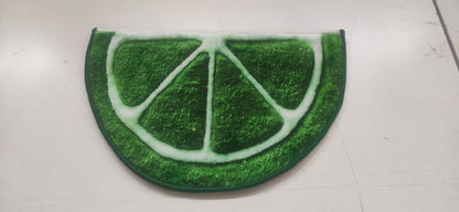 Fruit rug, Lemon Twist Rug ,Custom Rug, Bedroom Rug, Custom Carpet, Fun Area Rug, Home Decor, Lime rug, Yellow Lemon rug, lemon slice rug