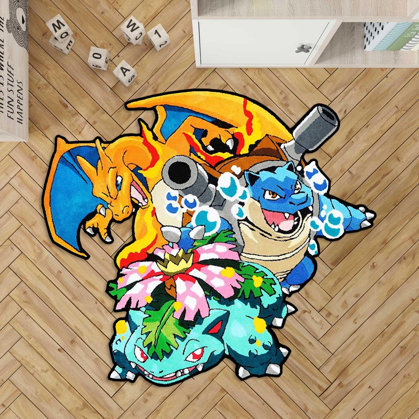Balbasaur rug, venusaur rug, Ivysaur rug