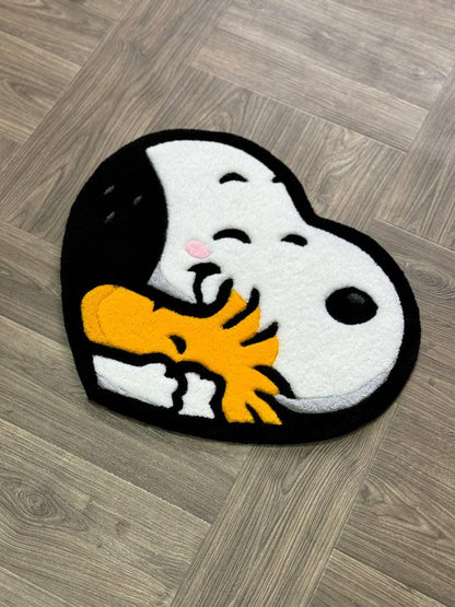 Custom Tufted rug.Cute rug.Hand tufted rug.Cool rug.Anime rug.Kids rug.Custom doormat.Rugs for bedroom aesthetic.designer rug.Snoopy rug.