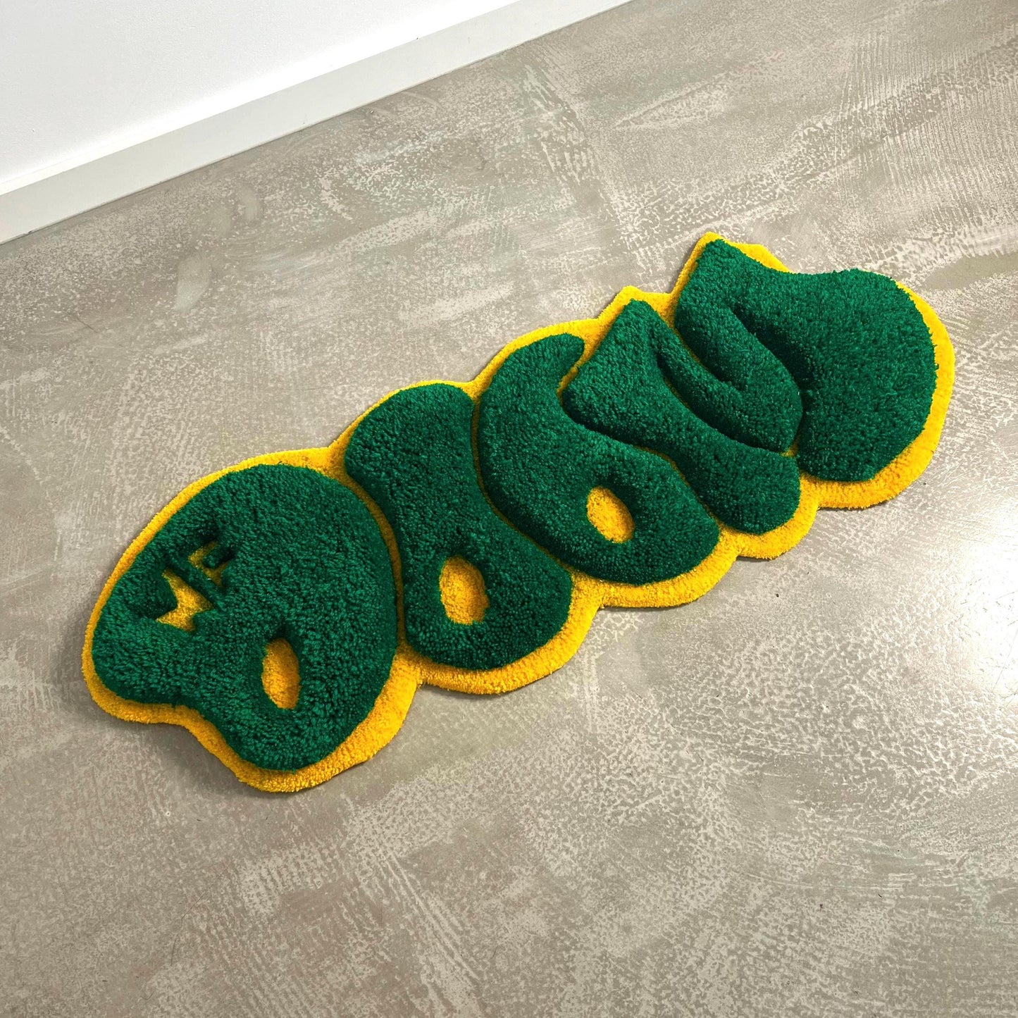 3D MF Doom Handmade Rug - Rap Music Decor (32")