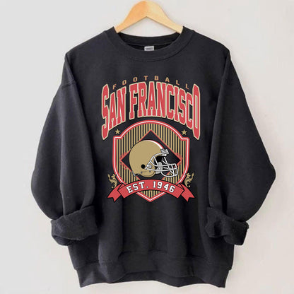 Vintage San Francisco shirt, Game Day apparel Football Fan Sport,San Francisco Football Fan shirt, San Francisco Football Shirt,Sunday Shirt