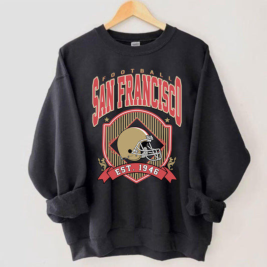 Vintage San Francisco shirt, Game Day apparel Football Fan Sport,San Francisco Football Fan shirt, San Francisco Football Shirt,Sunday Shirt