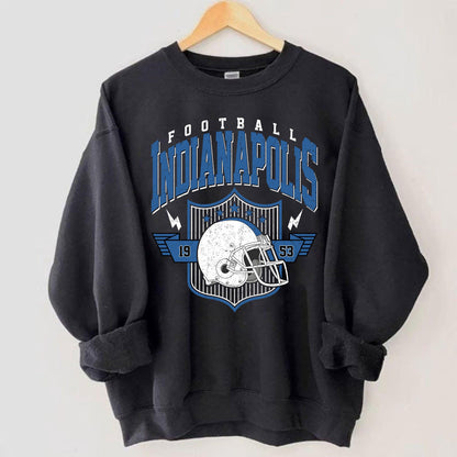Indianapolis Football Sweatshirt,Trendy Indianapolis Football Fan Shirt,Indianapolis Game Day Shirt,Sunday Football Shirt,Indianapolis Shirt