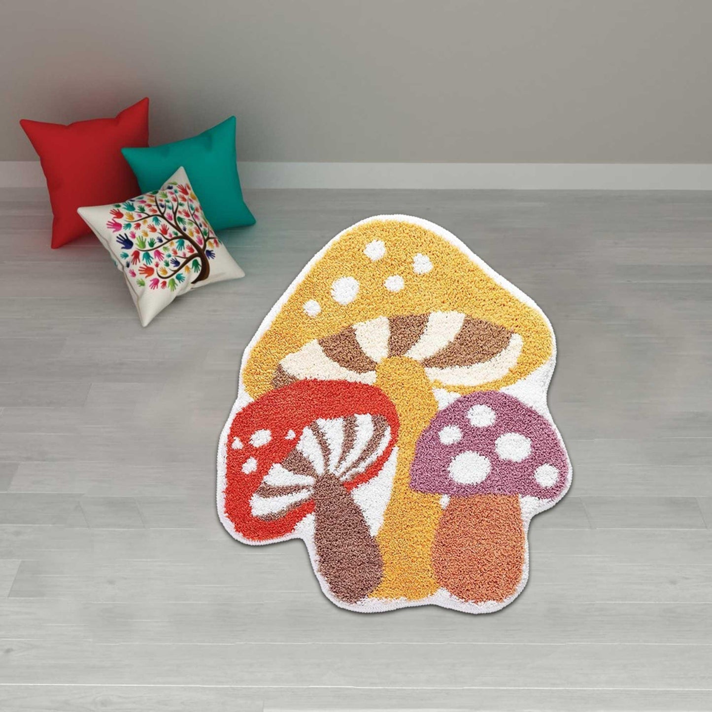 Psychedelic mushroom rug, red mushroom rug, toad rug, mushroom rug, gaming room decor, mushroom rug,custom rug,Halloween gift,Christmas gift