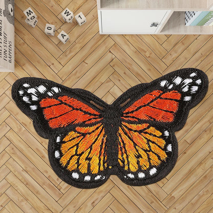 Black And White Butterfly,Blue Butterfly rug,Butterfly,Colorfull Butterfly rug,Flower Butterfly,Purple Butterfly,Butterfly Rug