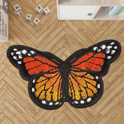 Black And White Butterfly,Blue Butterfly rug,Butterfly,Colorfull Butterfly rug,Flower Butterfly,Purple Butterfly,Butterfly Rug