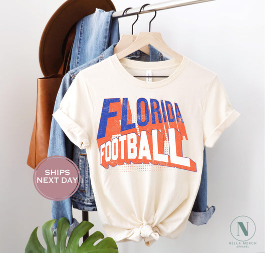 Retro Florida Football Shirt, Vintage Florida Football Shirt, College Football Women Shirt, Florida Football Toddler Shirt