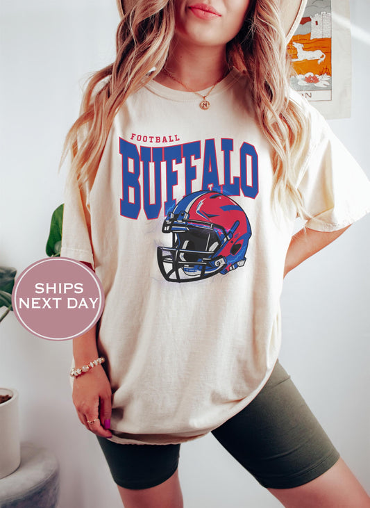 Retro Buffalo Football Shirt, Vintage Buffalo Football Shirt, Buffalo Football Shirt, Trendy Buffalo Football Shirt, Game Shirt
