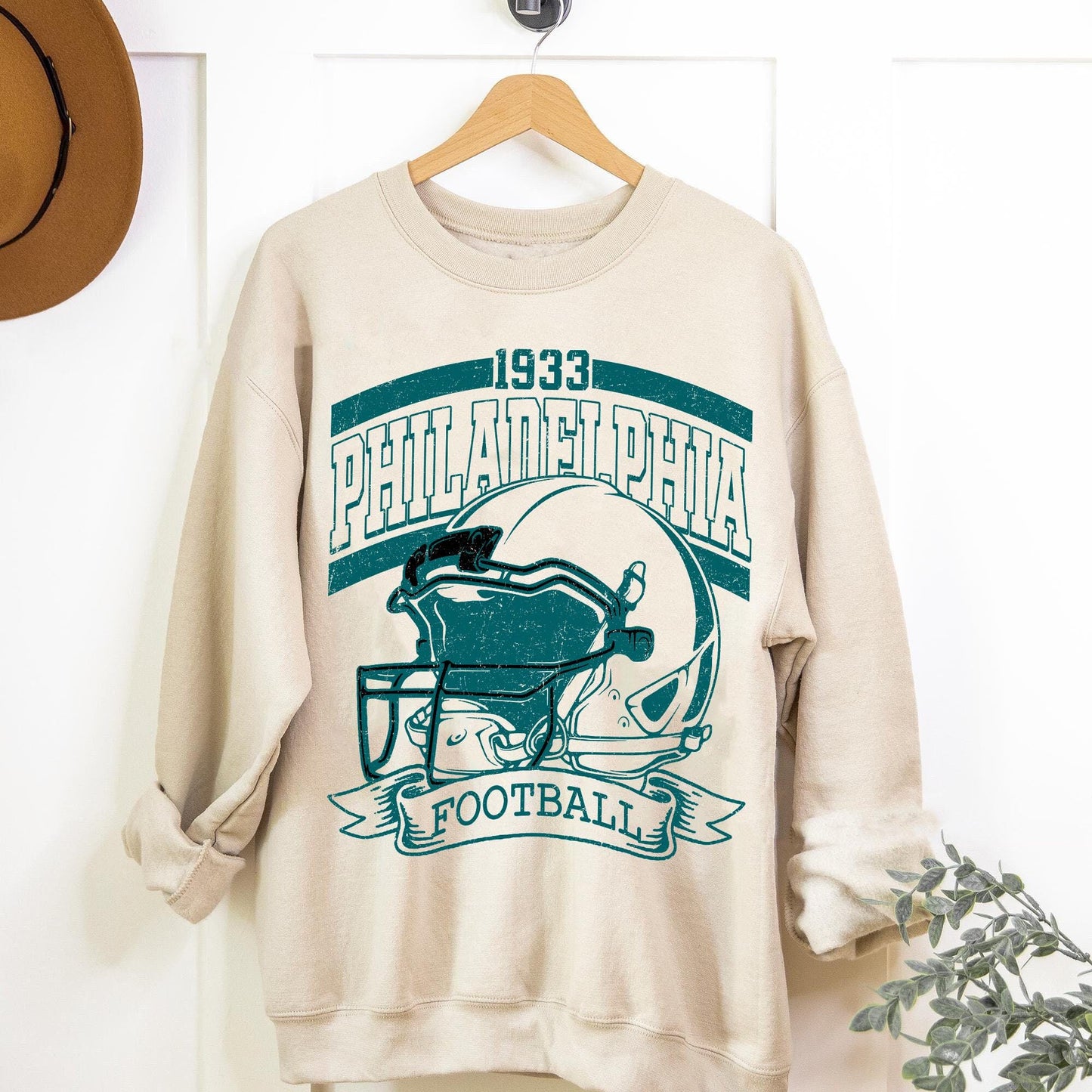 Philadelphia Football Sweatshirt, Philadelphia Retro, Football Tee, Philadelphia Fan Shirt, Philadelphia Football Shirt, Vintage Style Gift.
