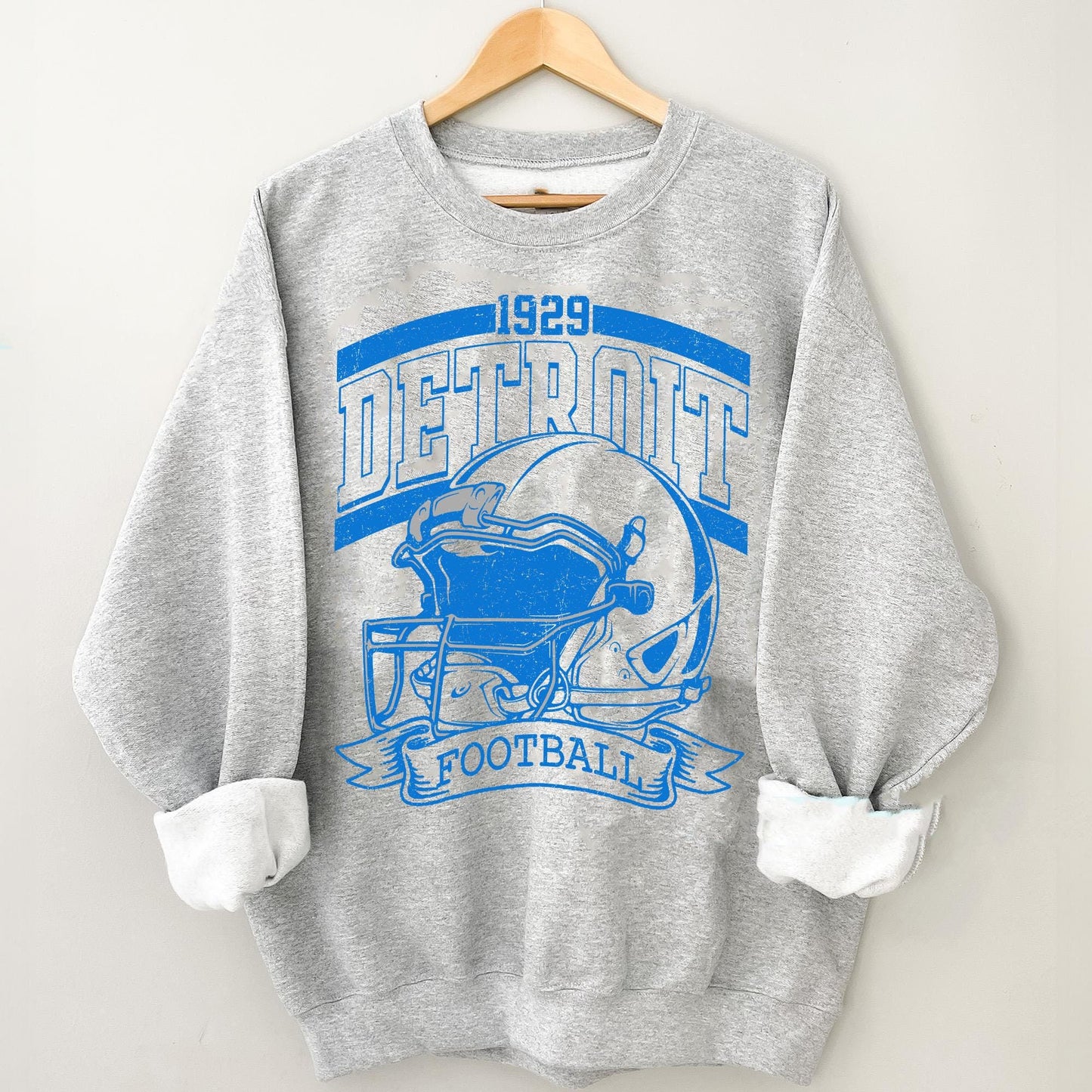 Detroit Football Shirt, Detroit Football Sweatshirt, Sunday Football, Vintage Style Detroit Football shirt, Super Bowl Shirt.