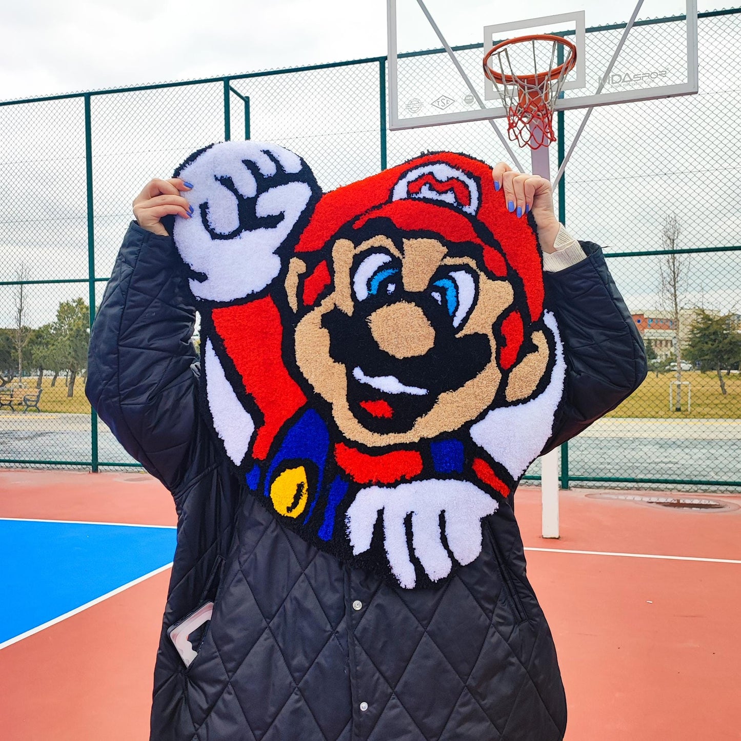 Game Room Rug, Tufted Rug, %100 Handmade Gift, Kids Room Rug, Retro Decor, Retro Rug, Video Game Rug, Popular Rug, Modern Rug, Area Rug