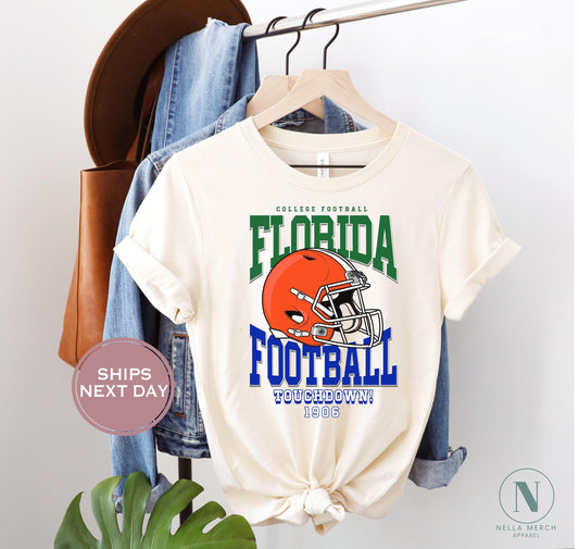 Retro Florida Football Shirt, Vintage Florida Football Shirt, College Football Women Shirt, Florida Football Toddler Shirt