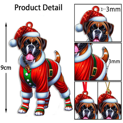 Personalized Frog Reading Book Christmas Ornament, Frog Xmas Ornament, Christmas Tree Decor, Christmas Gift, Gift For Frog Lover