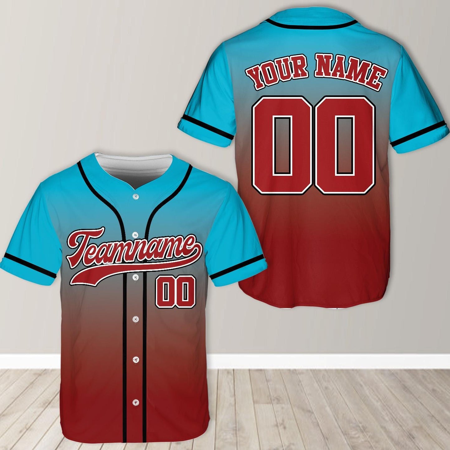 Personalized Team Name And Number Baseball Jersey, Custom Baseball Jersey Shirt, Baseball Jersey Uniform For Baseball Fans Baseball Lovers