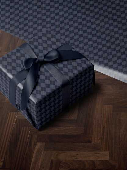 Blue Argyle Gift Wrap Paper Blue Plaid Wrapping Paper Pattern Father Day Gift Wrap for Boy Birthday Gift Wrap Traditional Gift Wrap Blue