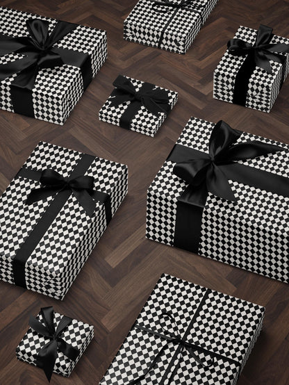 Harlequin Wrapping Paper Wedding Gift Wrap Wedding Wrapping Paper Checkered Gift Wrap Elegant Gift Wrap for Special Occasion Wrapping Paper