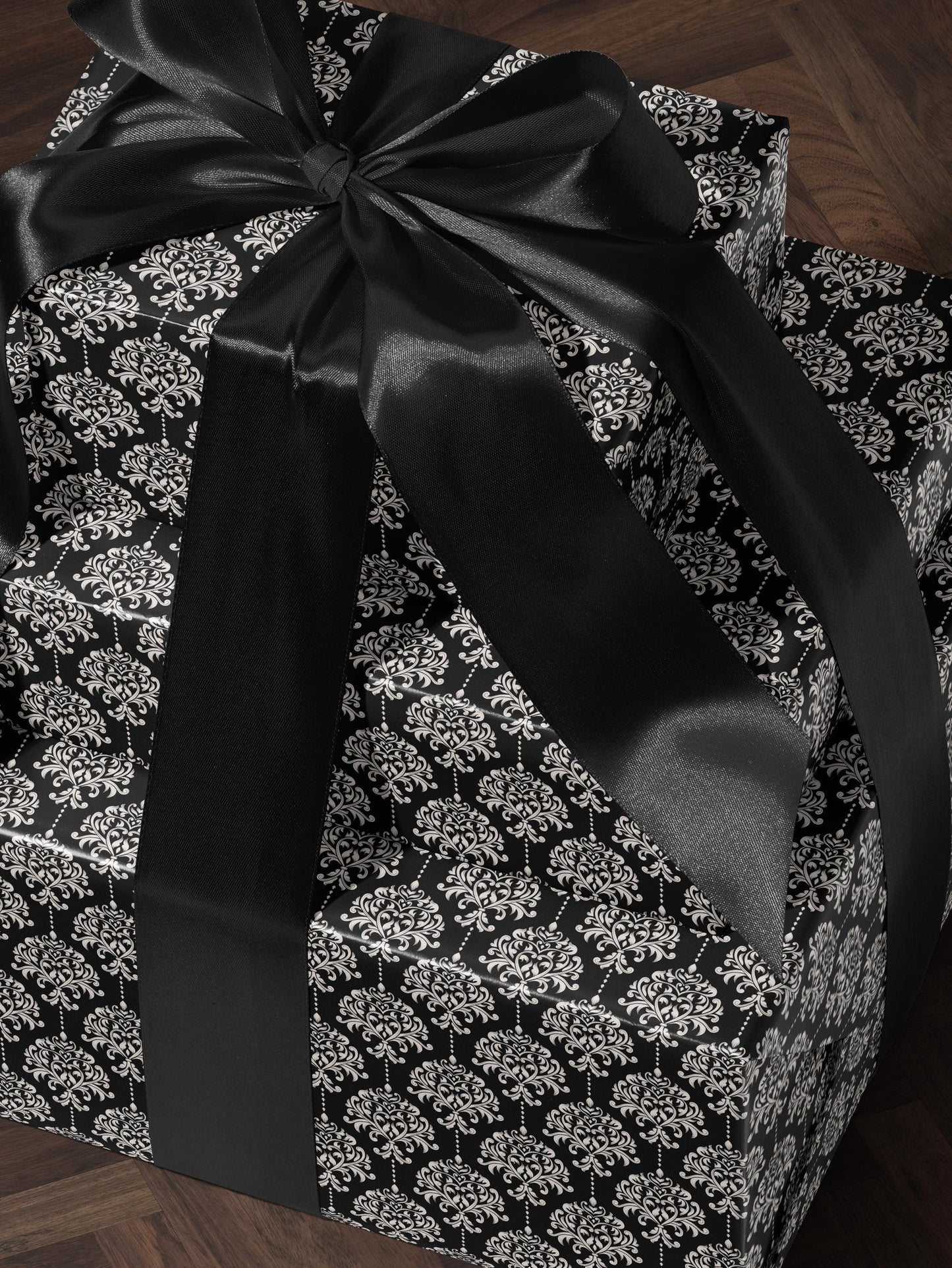 Elegant Damask Wrapping Paper Wedding Gift Wrap Paper Anniversary Gift for Her Holiday Wrapping Paper Romantic Gift Bridal Shower Gift