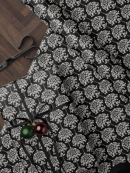 Elegant Damask Wrapping Paper Wedding Gift Wrap Paper Anniversary Gift for Her Holiday Wrapping Paper Romantic Gift Bridal Shower Gift