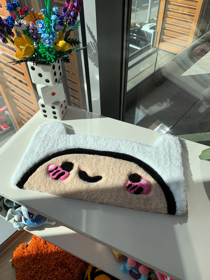 Rug tufted custom keyboard coaster