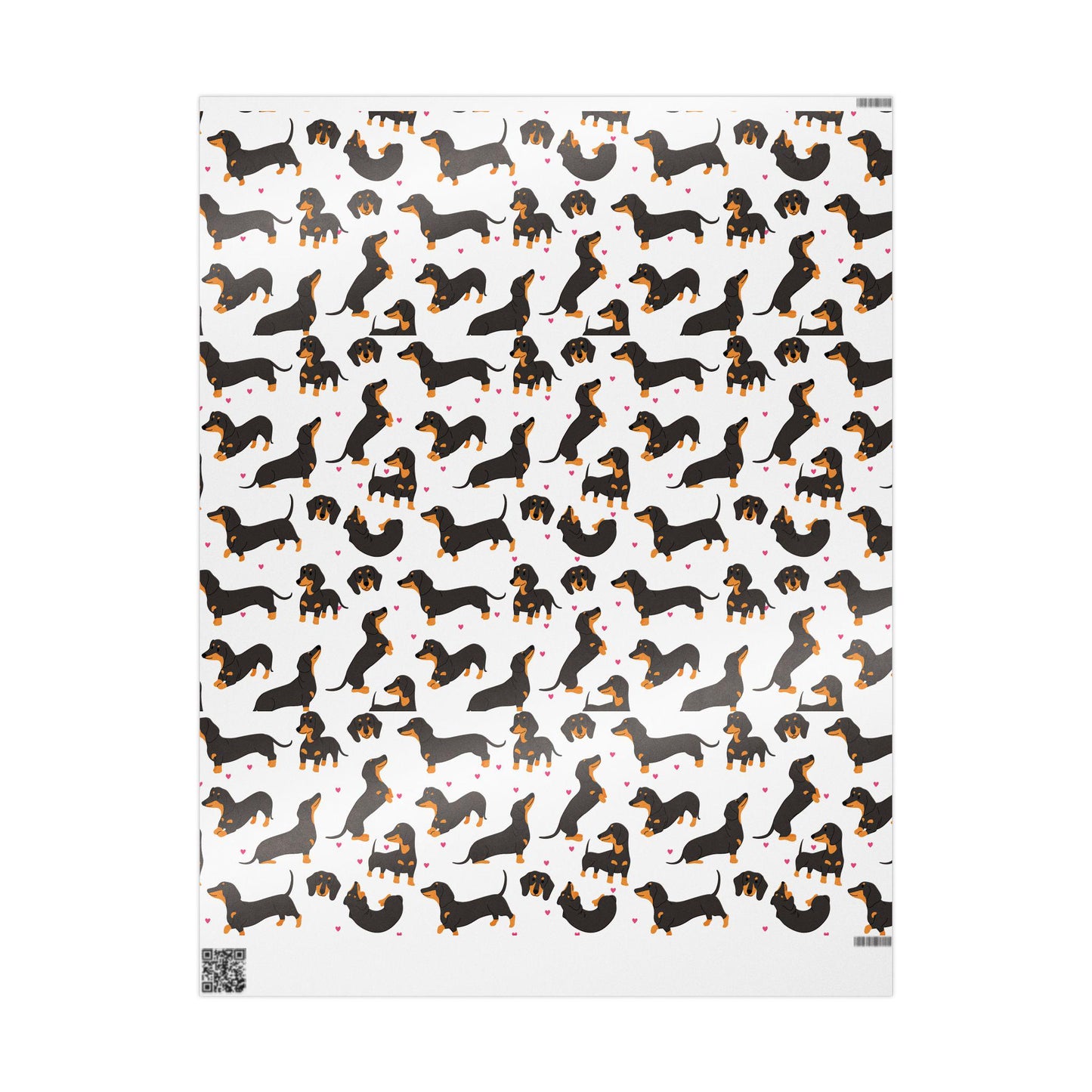 Dachshund Wrapping Papers, Weiner Dog Gift Wrap for Christmas, Birthday, Holidays, Cute Dog Lover Present, Decorative Holiday Paper
