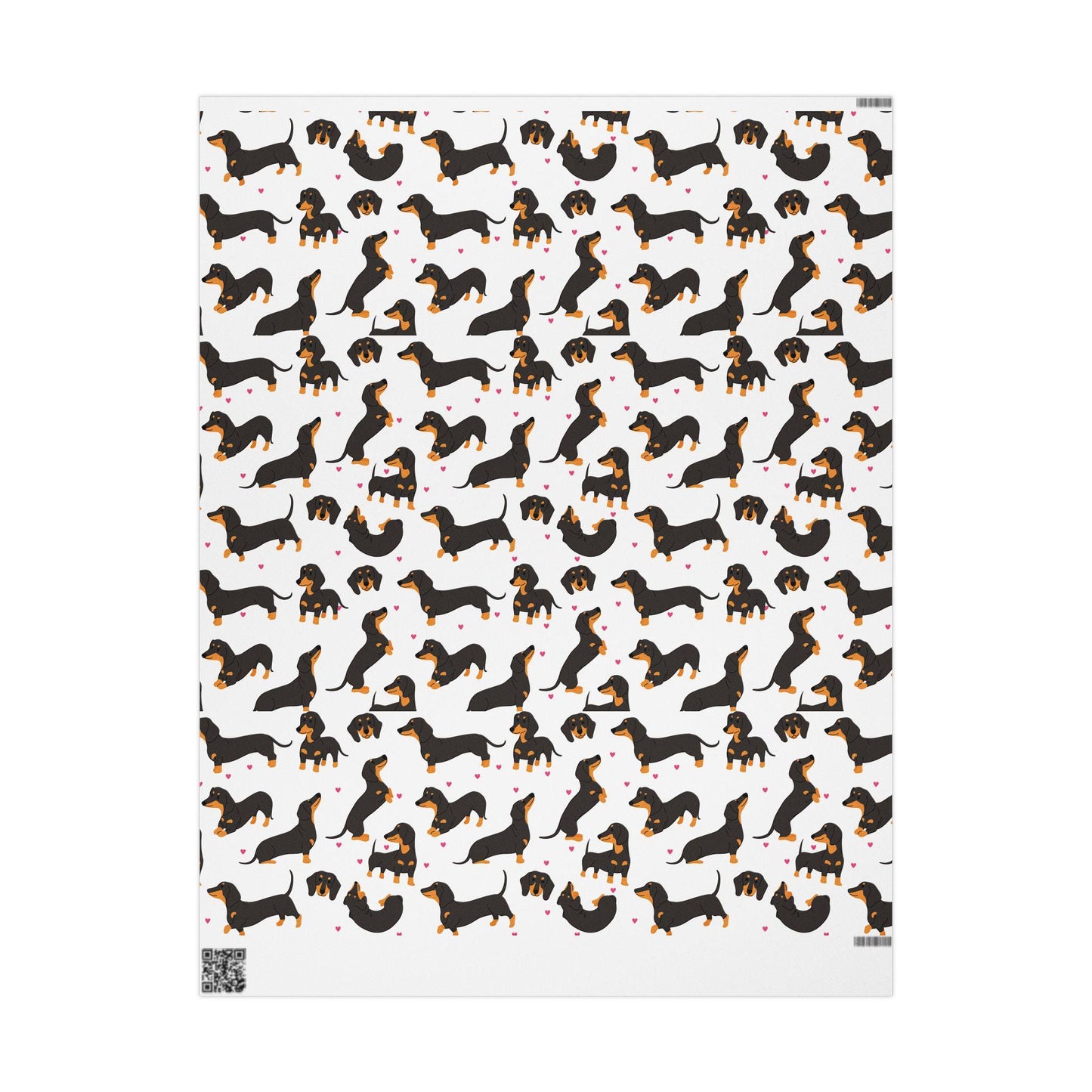 Dachshund Wrapping Papers, Weiner Dog Gift Wrap for Christmas, Birthday, Holidays, Cute Dog Lover Present, Decorative Holiday Paper