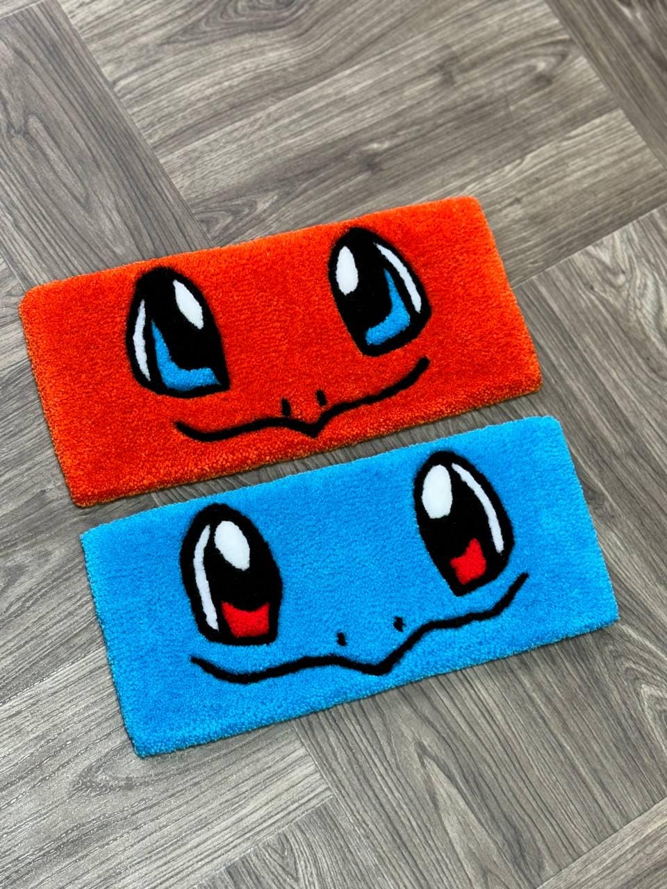 Anime Keyboard rug  Keyboard tufted rugs Custom rug Fluffy Rug keyboard mat unique rug handmade rug desk rug area rug