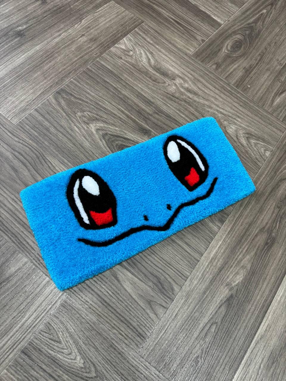 Anime Keyboard rug  Keyboard tufted rugs Custom rug Fluffy Rug keyboard mat unique rug handmade rug desk rug area rug