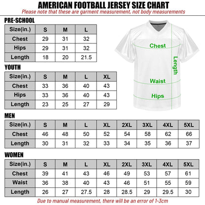 Personalized Team Name Number Football Jersey Shirt For Men Women Youth Kid, Custom Football Jersey Gift for Sport Fan Game Day Outfit