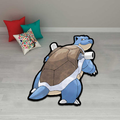 Blastoise rug, Mega Blastoise rug, custom rug