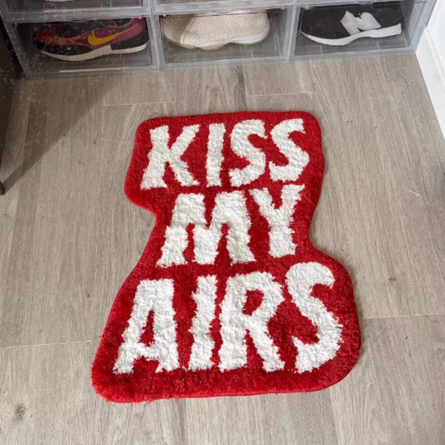Kiss My Airs Rug | Tufted Rug | Fluffy Soft Multiple Color Tufted Rug Non-slip