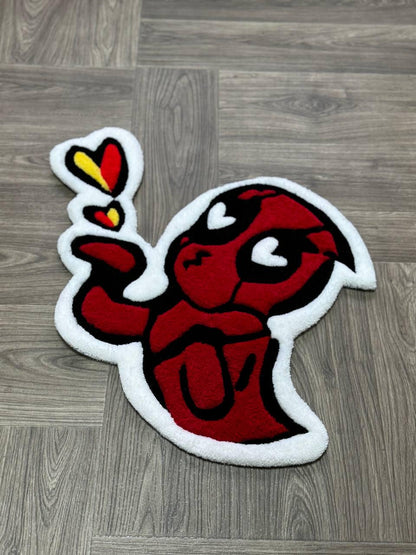 Tufted Сomics rug.Handmade rugs.Rugs for bedroom aesthetic.hypebeast rug.ready to ship made to order.Cool Rug Hand tufted rug funny rug