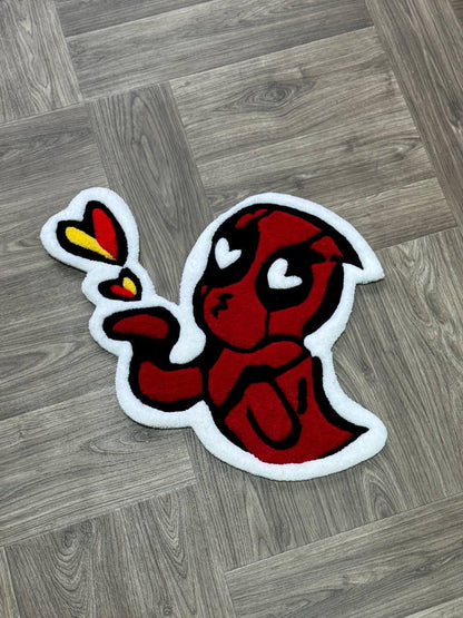 Tufted Сomics rug.Handmade rugs.Rugs for bedroom aesthetic.hypebeast rug.ready to ship made to order.Cool Rug Hand tufted rug funny rug