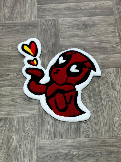 Tufted Сomics rug.Handmade rugs.Rugs for bedroom aesthetic.hypebeast rug.ready to ship made to order.Cool Rug Hand tufted rug funny rug