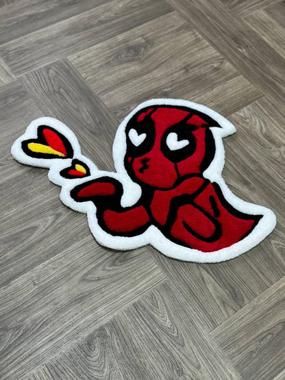 Tufted Сomics rug.Handmade rugs.Rugs for bedroom aesthetic.hypebeast rug.ready to ship made to order.Cool Rug Hand tufted rug funny rug