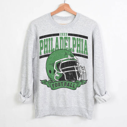 Vintage Philadelphia Football Crewneck Sweatshirt, Eagle Shirt, Philadelphia Fans Gift, Game Day Shirt, Football Phi-lly Eagle Gift