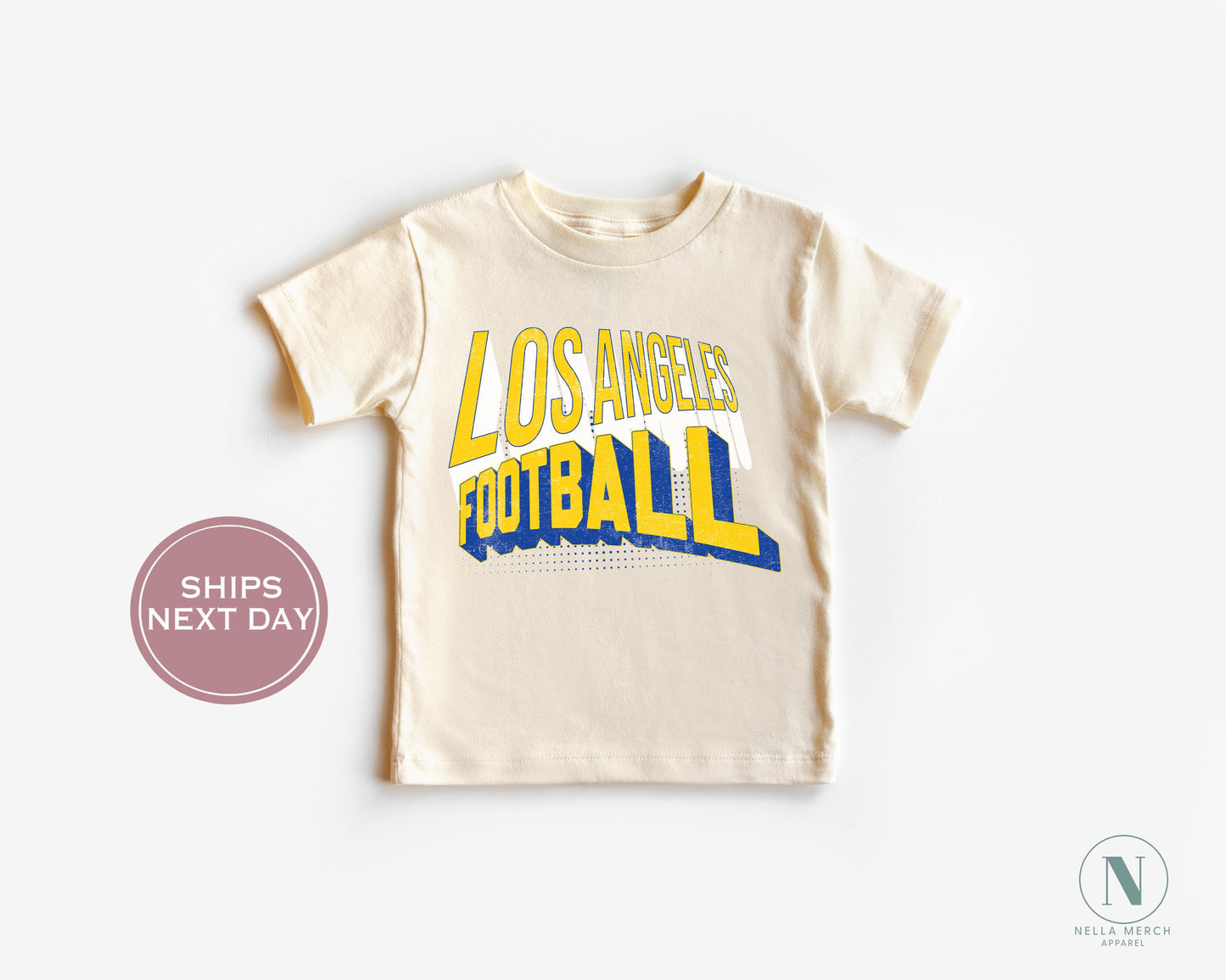 Los Angeles Football Shirt, Vintage Los Angeles Football Shirt, Retro Los Angeles Football Women Shirt, Los Angeles Football Toddler Shirt