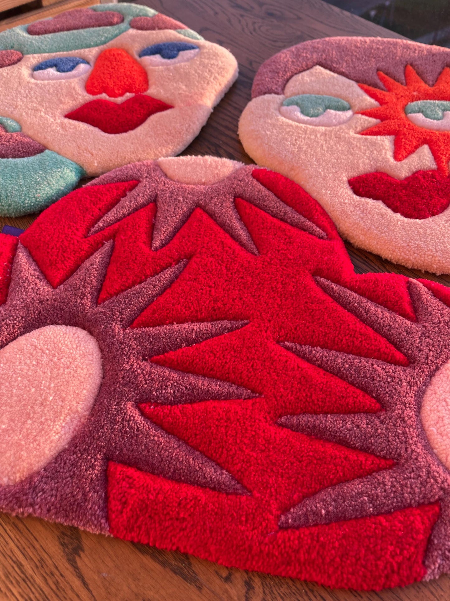 Tuft Rug Cloud / 3d Custom Rug / Colorful custom rug / Soft and Aesthetic / 100% Handmade Tufted Rug