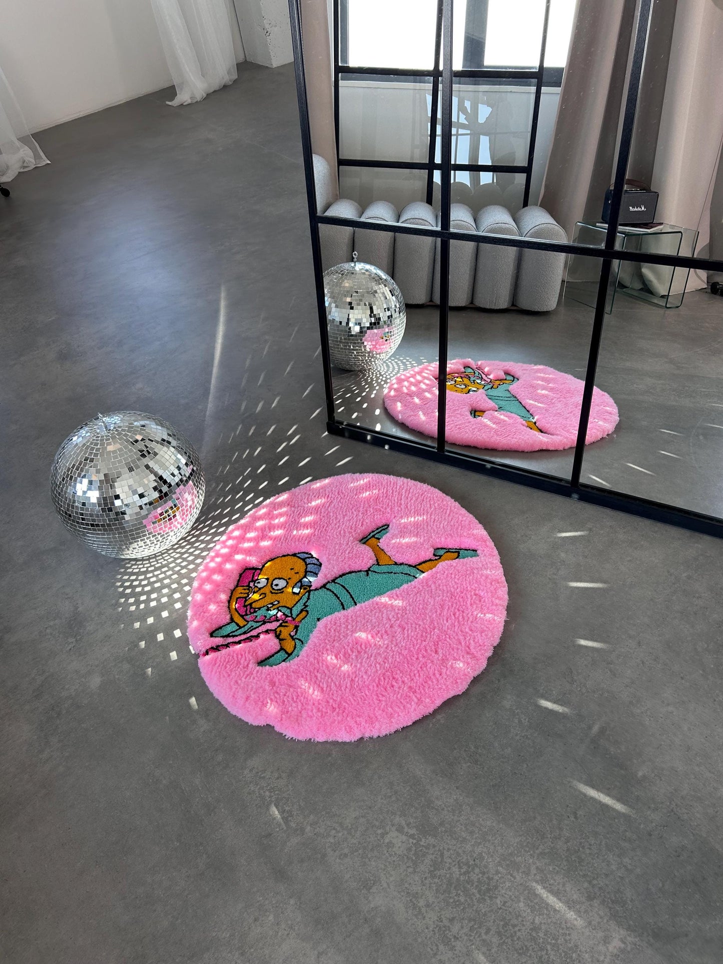 Handmade 3D Cartoon Rug: Custom Character Rug