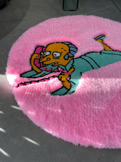 Handmade 3D Cartoon Rug: Custom Character Rug