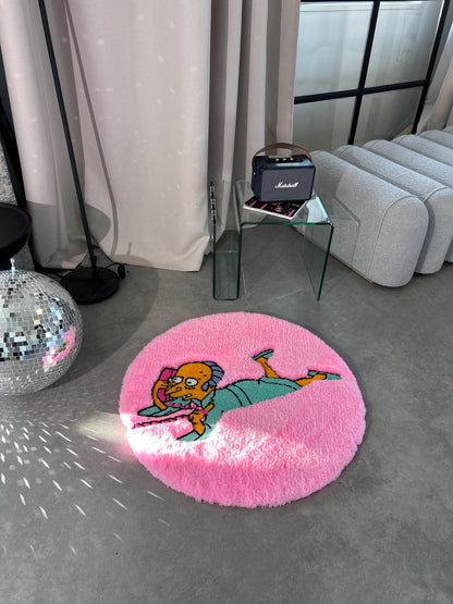 Handmade 3D Cartoon Rug: Custom Character Rug