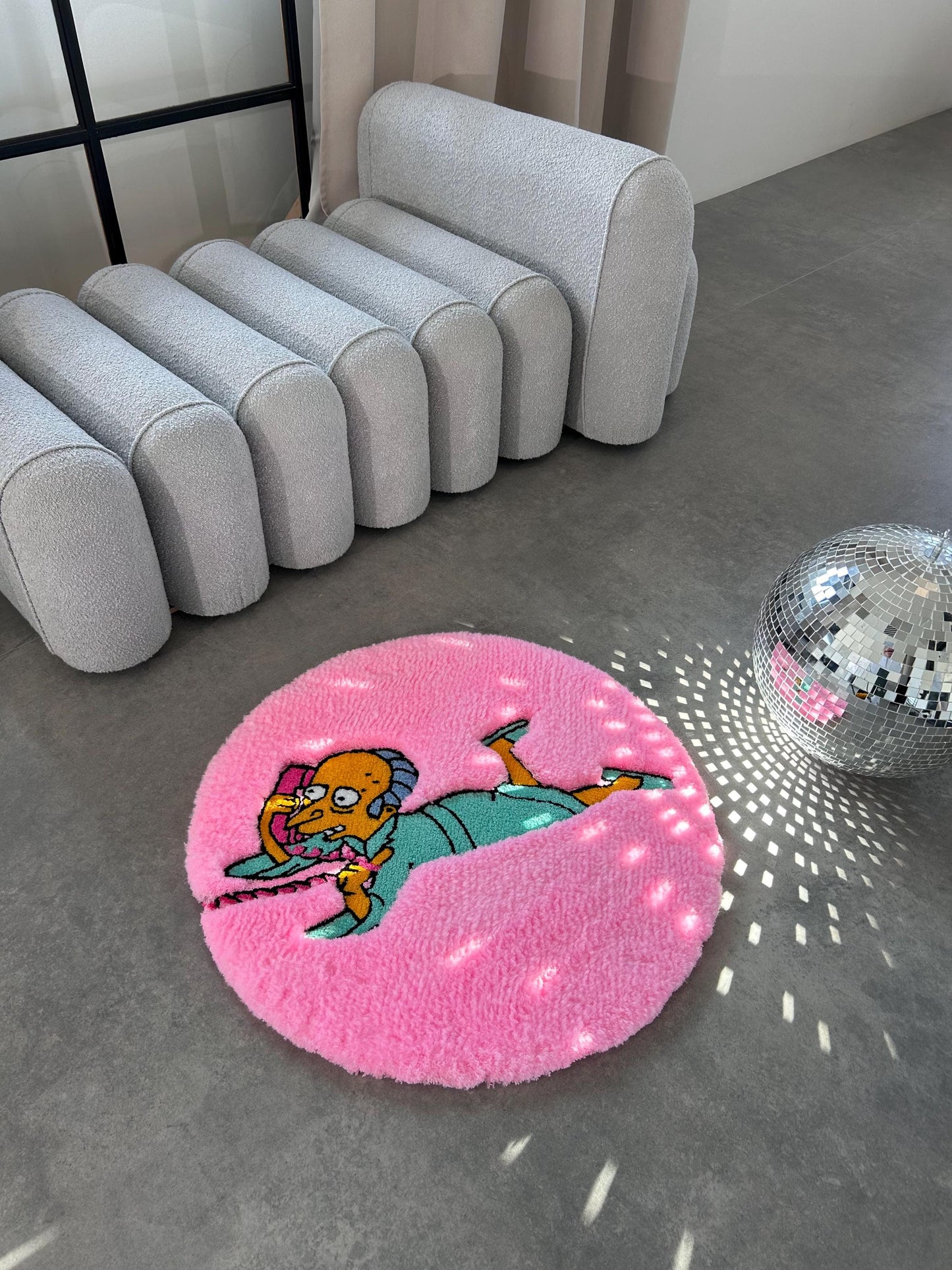 Handmade 3D Cartoon Rug: Custom Character Rug